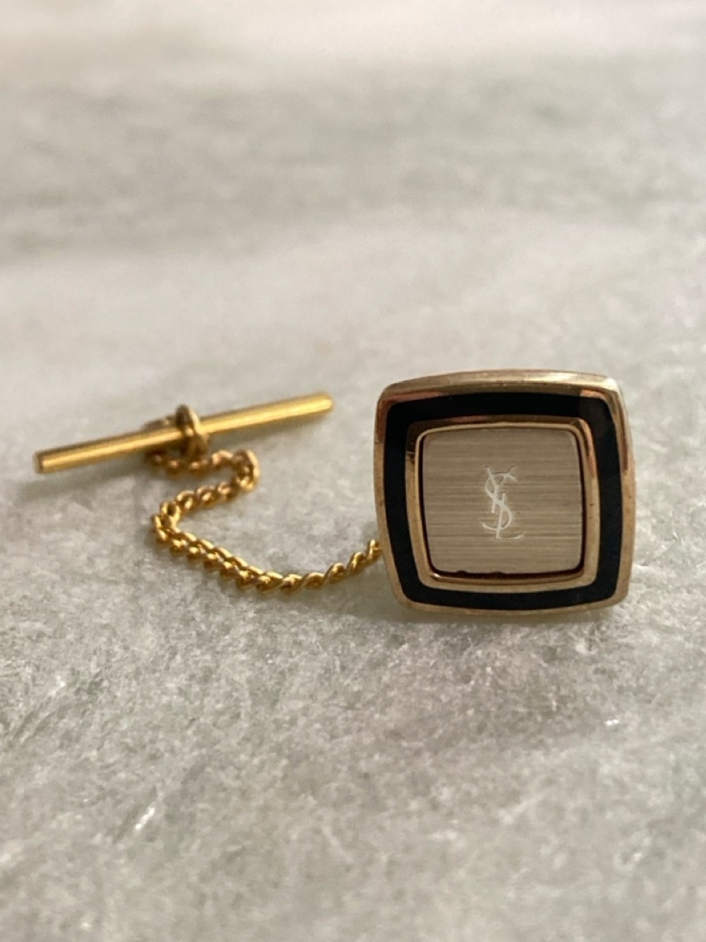 YSL Tie Tack Vintage